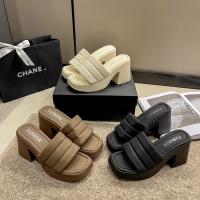 รองเท้า ส้นสูง7cm เท้าแตะผู้หญิง ใส่สวย สบาย น่ารัก สีพื้นเรียบๆแต่งตัวง่าย 2323