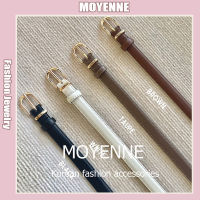 [จัดส่งในกทม] แฟชั่นเกาหลี Classic เข็มขัดหนังอย่างดี งานเกาหลีอะไหล่ทองงานสั่งผลิตเอง ใส่ได้ตั้งแต่เอว 24-39 Unisex