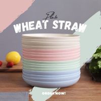 จาน จานก้นลึก ถ้วย ขนาด15-20cm จานข้าวฟางข้าวสาลี เป็นได้ทั้ง จาน และ ถ้วย ไปในตัว สามารถนำเข้าไมโครเวฟได้ ปลอดภัย ปลอดสาร