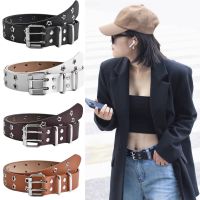 สไตล์อเมริกัน สาวฮอต พังค์สส ไตล์วินเทจ เข็มขัดสตรี  ดาวสองแถวการออกแบบ ปรับได้