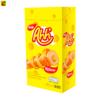 อ๊ะห์ ข้าวโพดอบกรอบเคลือบและสอดไส้ชีส 14.5 ก. x 12 ชิ้น