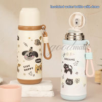 น่ารักสแตนเลสฉนวนถ้วย ความจุขนาดใหญ่  กระติกน้ำ ขวดนำ้ 600ml แท้งค์สแตนเลส 316  กระบอกน้ำหูหิ้วฝากด เก็บอุณหภูมิ กระบอก น้ําเก็บ สเตนเลส316  เก็บความร้อน  กระติกน้ำเก็บความร้อน  กระติกน้ําร้อน  B0170