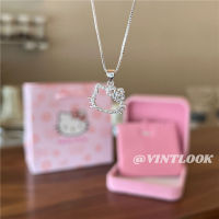 VINTLOOK สร้อยคอวันเกิดของขวัญสร้อยคอรูปว่าวสาวหวานและน่ารักจี้กระดูกไหปลาร้าสร้อยคอส่ง Kado Pacar