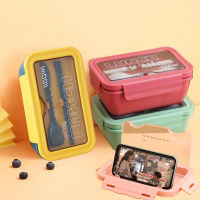 เกรดอาหารเกรดอาหารกล่องอาหารกลางวันแยกเก็บอาหาร3ช่องเหมาะสำหรับกิจกรรมท่องเที่ยวกลางแจ้งกล่องอาหารกลางวันอุ่นไมโครเวฟกล่อง