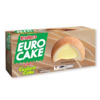 ยูโร่ คัสตาร์ดเค้ก 1 กล่อง 12 ซอง(204 กรัม)