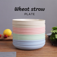 จาน จานก้นลึก ถ้วย ขนาด15-25cm จานข้าวฟางข้าวสาลี เป็นได้ทั้ง จาน และ ถ้วย ไปในตัว สามารถนำเข้าไมโครเวฟได้ ปลอดภัย ปลอดสาร