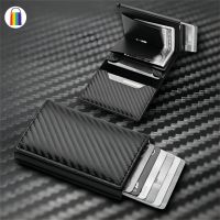 กระเป๋าสตางค์ผู้ชาย กระเป๋าสตางค์ แบบบาง ป้องกันขโมย ใส่บัตรได้ แบบสากล กระเป๋าสตางค์หนัง ขนาดเล็ก