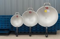 กระทะด้ามอลูมิเนียมหลอมตรา กุ๊กไทย กระทะก้นลึก กระทะทอด กระทะผัด กระทะอเนกประสงค์