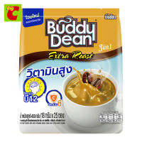 บัดดี้ดีน ทรีอินวัน เอ็กซ์ตร้าโรสท์ กาแฟปรุงสำเร็จชนิดผงผสมวิตามิน 18 ก. แพ็ค 25