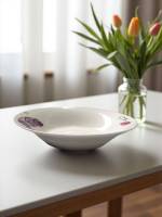 จาน จานเซรามิคพิมพ์ลาย เกรด B ราคาถูก ขนาด 8-9  นิ้ว รุ่น 4170 4171