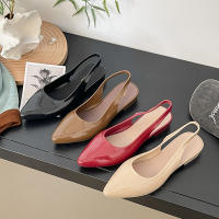 พร้อมส่งจากไทย 【929】รองเท้าส้นสูงหัวแหลมรัดข้อเท้าฟิวใส่ทำงานสวยๆ ได้ลุคแซ่บแพง